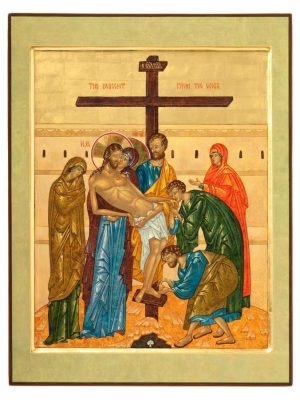 Icon donated by iconographer  to Transfiguration Greek Orthodox Church, Austin, TX, 2010.